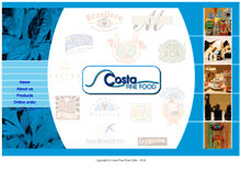 Tablet Screenshot of costafinefood.com.au